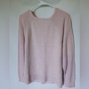 Karen Scott Womens Cable Knit Sweater Size XL/TG/XG Color Light Pink